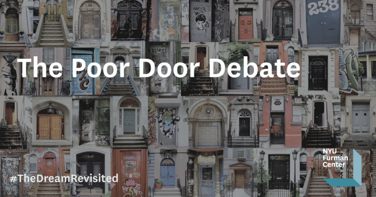 Discussion 12: The Poor Door Debate