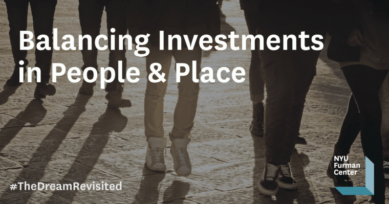 Discussion 10: Balancing Investments in People & Place