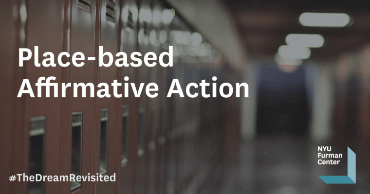 Discussion 5: Place-Based Affirmative Action