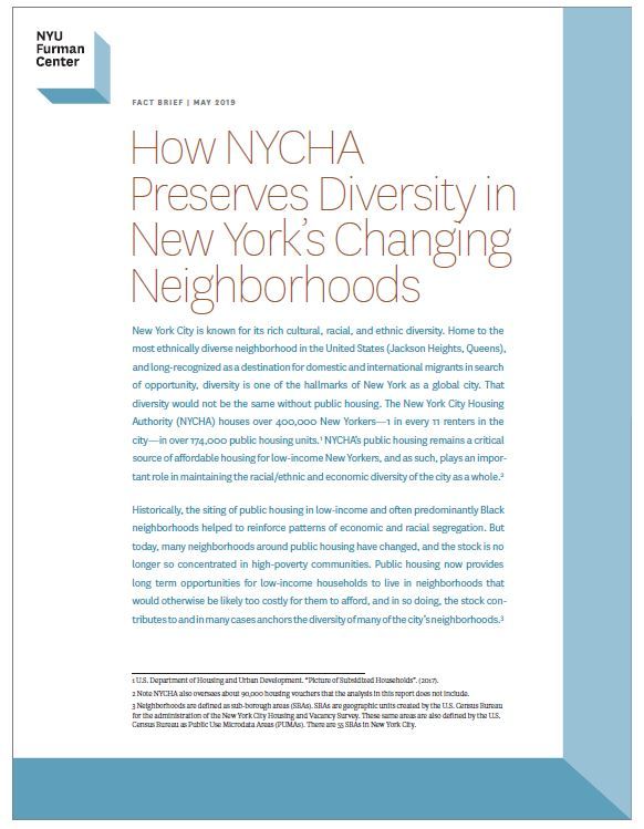 NYCHA Diversity Fact Brief Cover