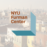 Furman Center Logo over buildings